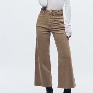 Zara marine straight jeans